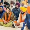 Punjab CM Bhagwant Mann visits Gurudwara with wife on Diwali