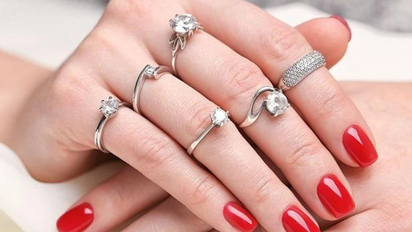 Platinum jewellery Platinum jewellery stands out for its clarity and class. (Stock photo)