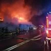 Russia cafe fire