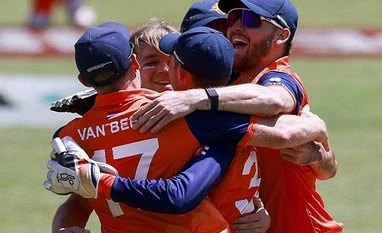 Netherlands stun South Africa by 13 runs in T20 World Cup; scores 158-4 Netherland cricket team
