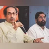 Uddhav Thackeray with Eknath Shinde Former Maharashtra CM, Shiv Sena chief Uddhav Thackeray with Maha CM Eknath Shinde.
