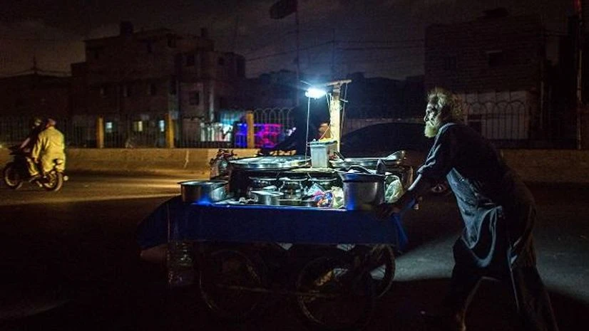 Blackout, vegetable vendor Blackout, vegetable vendor