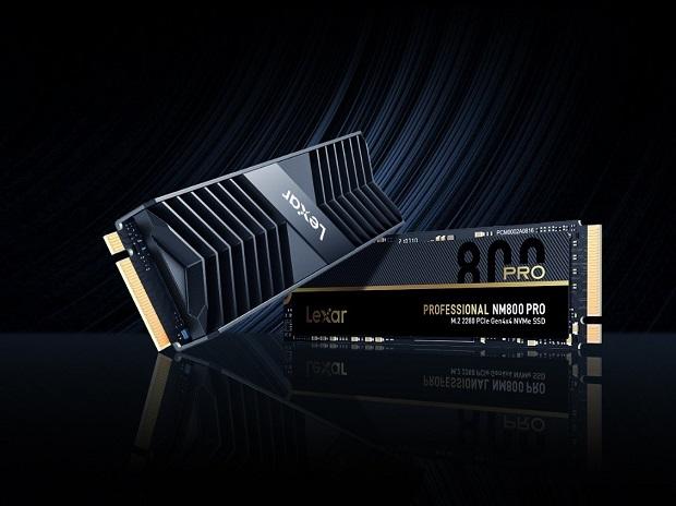 Lexar launches high-performance Professional NM800PRO Gen4 SSD in India