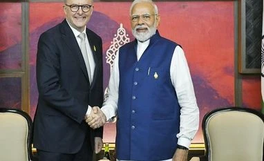 G20 summit: PM Narendra Modi meets Australian counterpart Anthony Albanese Anthony Albanese