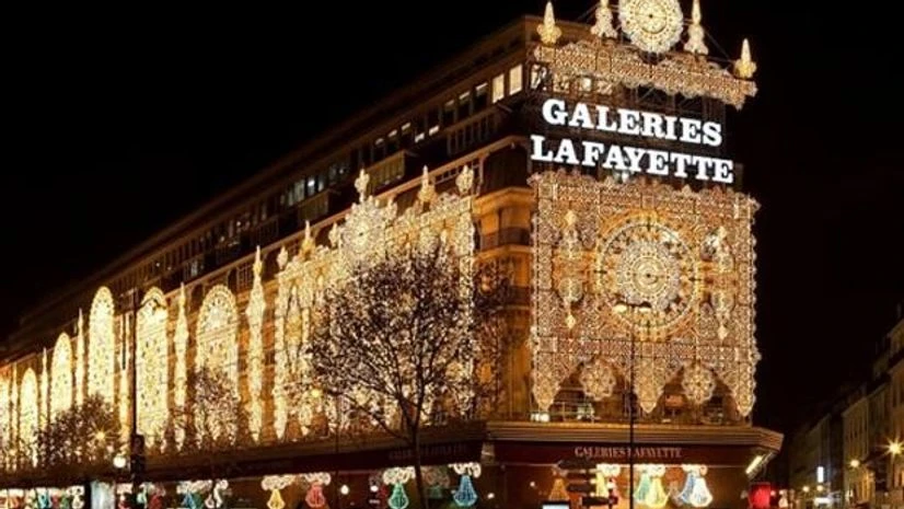 Galeries Lafayette Galeries Lafayette store at Boulevard Haussmann in Paris