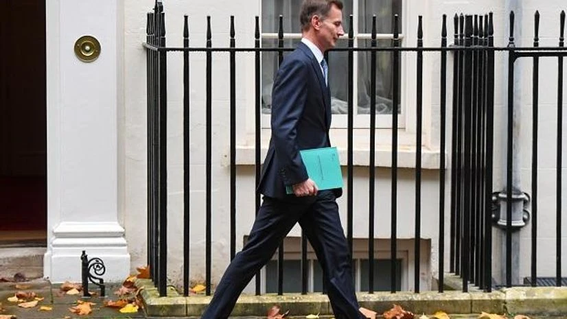 British finance minister Jeremy Hunt British finance minister Jeremy Hunt