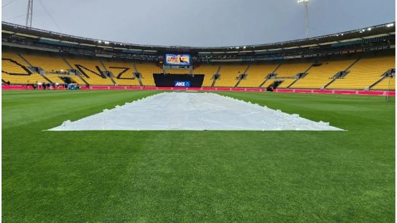 Wellington ground Rain stops play at Wellington