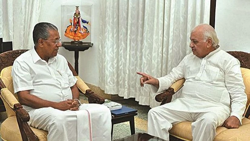 Kerala CM, Pinarayi Vijayan, Kerala Governor, Arif Mohammed Khan Kerala CM, Pinarayi Vijayan, Kerala Governor, Arif Mohammed Khan