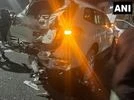 Pune accident, pile-up accident Photo: ANI