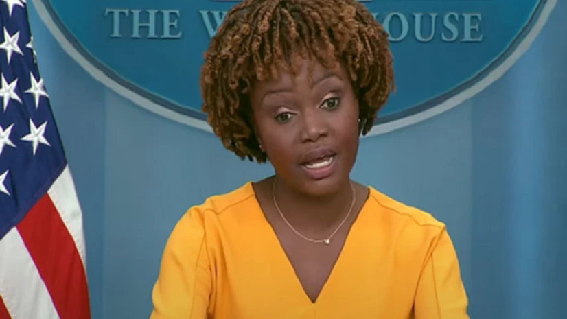 White House, Karine Jean-Pierre Photo: ANI