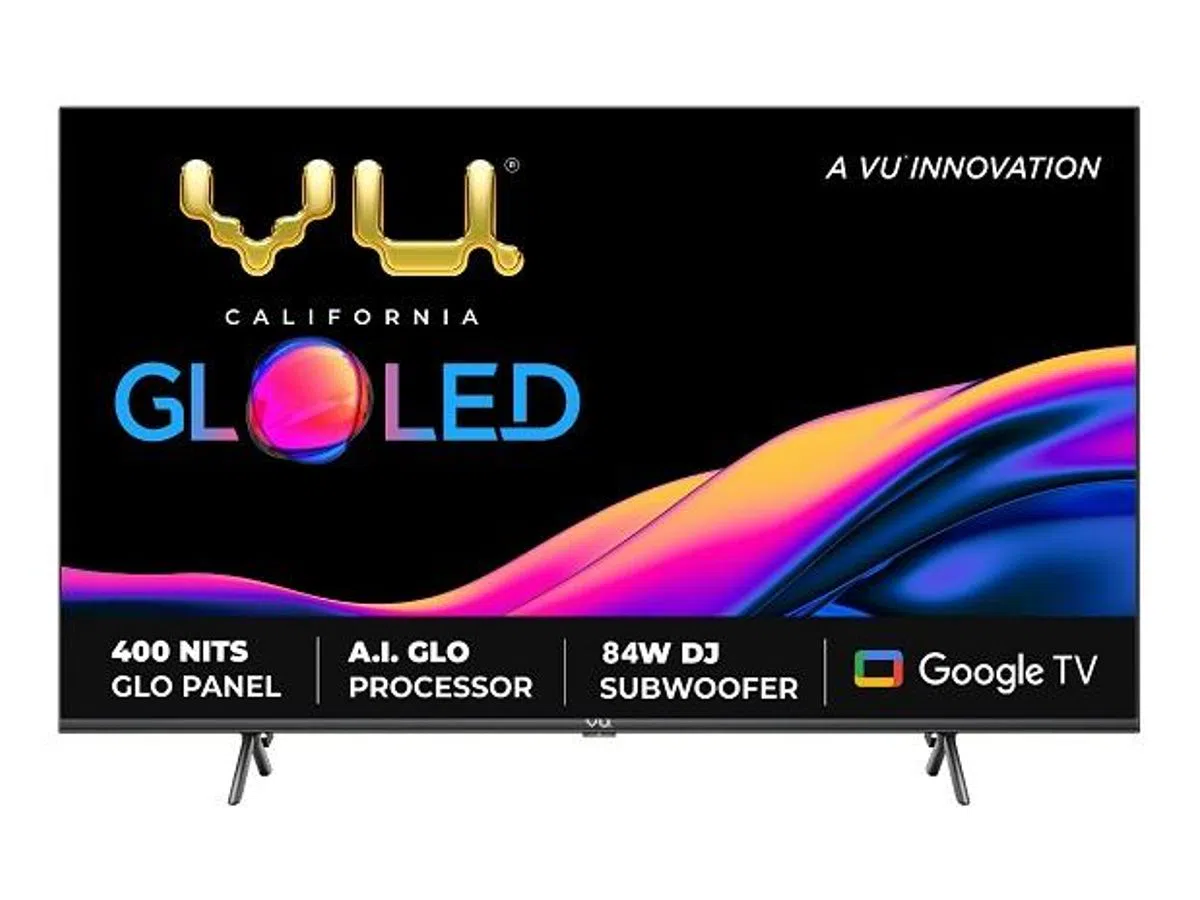 Vu Technologies launches Google TV-powered GloLED TV 43-inch at Rs 29,999
