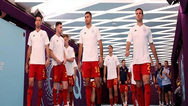 Spain Football Team Spain Football Team during Spain vs Costa Rica at the Fifa World Cup 2022. Photo: @FIFAWorldCup