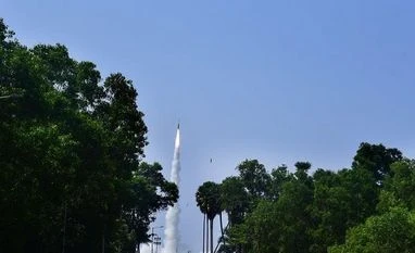 ISRO successfully launches 200th 'RH-200' Rohini sounding rocket 200th successive successful launch of RH200, Photo: Twitter