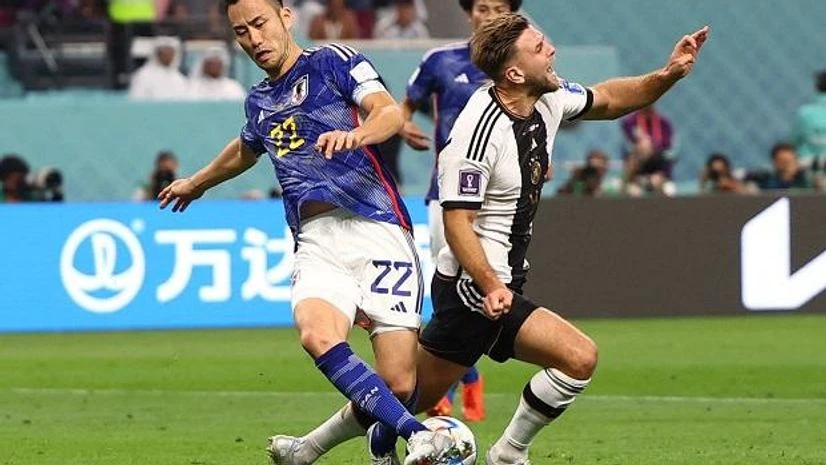 Germany vs Japan Soccer Football - FIFA World Cup Qatar 2022 - Group E - Germany v Japan - Khalifa International Stadium, Doha, Qatar - November 23, 2022 Japan's Maya Yoshida in action with Germany's Niclas Fullkrug. (Photo: Reuters)