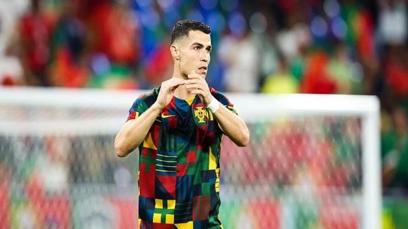 Cristiano Ronaldo for Portugal Cristiano Ronaldo practicing before Portugal vs Ghan Live. Photo:@selecaoportugal