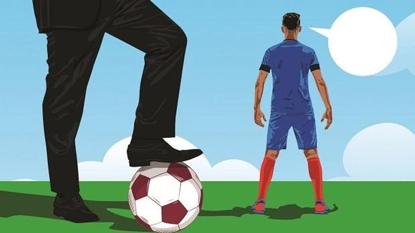 football Illustration: Binay Sinha