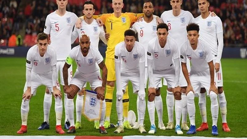 England Football team FIFA World Cup 2022 England vs USA Live. Photo: @England