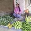 Woman street vendor, Nagaland
