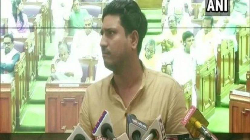 SP MLA Nahid Hasan SP MLA Nahid Hasan