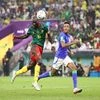 Vincent Aboubakar of Cameroon vs Brazil