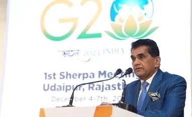 150,000 delegates likely to visit India for G20 meetings in 2023 India's G20 Sherpa, Amitabh Kant