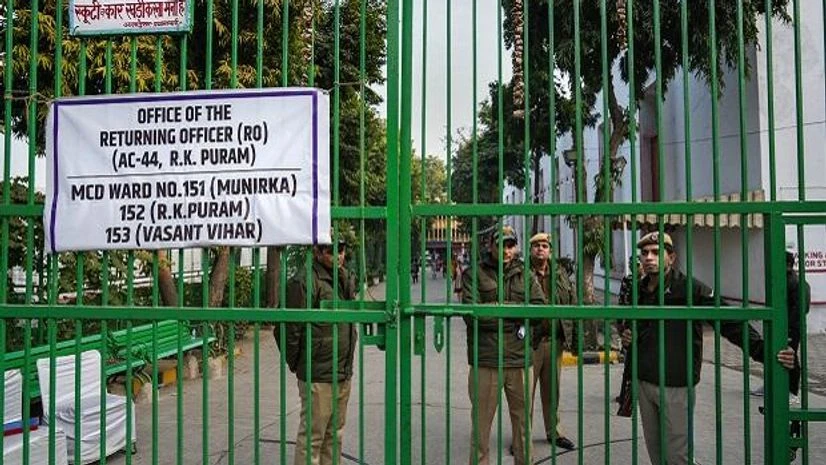 MCD polls, Delhi MCD polls, Security, Police MCD polls, Delhi MCD polls, Security, Police