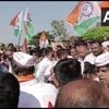 Members of Maharashtra Ekikaran Samiti and NCP stage protest at Kognoli Toll Plaza near Karnataka-Maharashtra border over the inter-state border issue