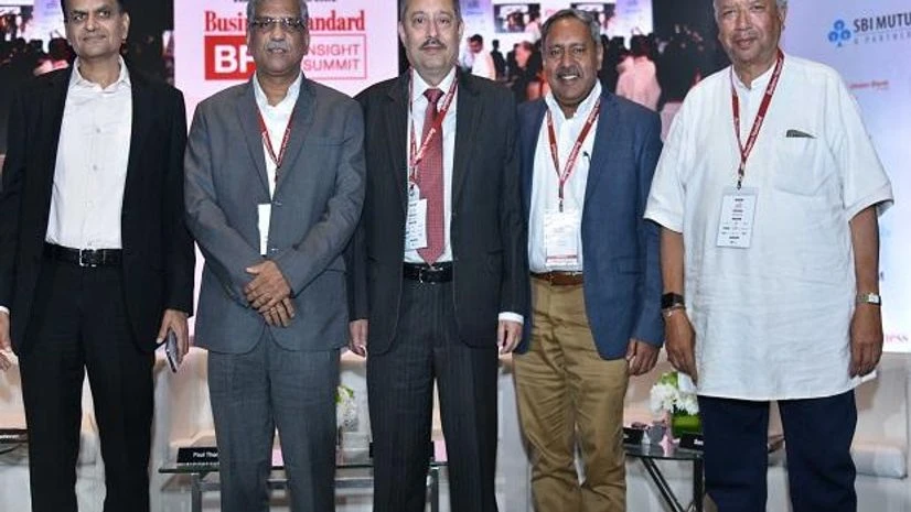 P N Vasudevan, Paul Thomas, Alok Misra,Baskar Babu,Samit Ghosh Small finance banks