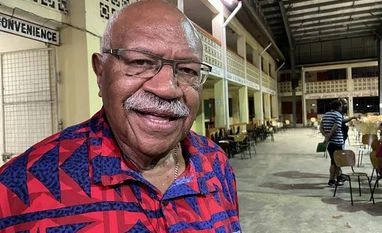 Sitiveni Rabuka sworn in as Fiji prime minister after close election Sitiveni Rabuka, Fiji PM