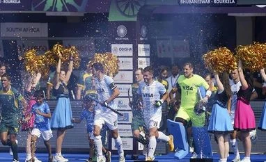 Hockey fever grips India as Birsa Munda Stadium hosts first int'l game Hockey World Cup 2023