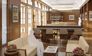 Parliament library with assistive tech accessible to visually challenged Library