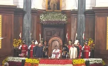 President Murmu focuses on govt's development thrust in maiden address President Droupadi Murmu addresses the joint session of Parliament