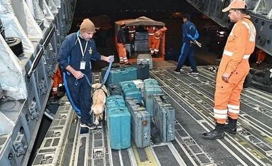 NDRF pulls out 8-year-old girl from rubble in earthquake-hit Turkiye Dog Squad, NDRF teams