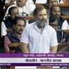 Rahul Gandhi in Lok Sabha
