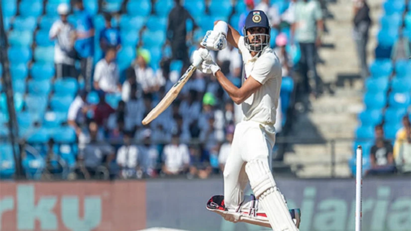 Axar Patel, India vs Australia Photo: Twitter/ANI