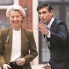 UK PM Rishi Sunak, EU President Ursula von der Leyen