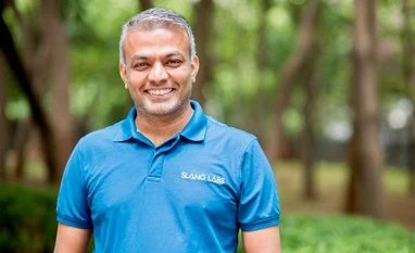 Google-backed startup unveils multilingual voice search technology Kumar Rangarajan, Co-founder of Slang Labs
