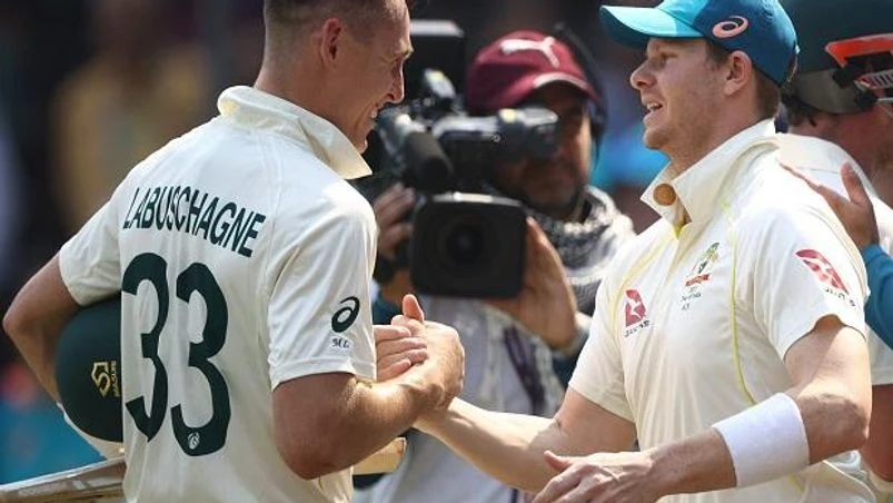 Australian cricket team Australia beat India by 9 wickets to win the Indore Test and reamin alive in the series which India lead 2-1. Photo: Twitter