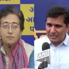 AAP, Atishi, Saurabh Bharadwaj