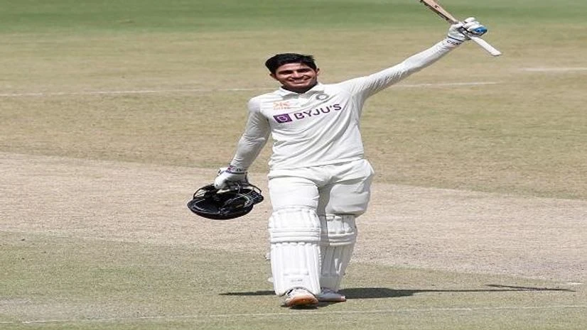 Shubman Gill Shubman Gill hits a century in the fourth Test against Australia. Photo: BCCI