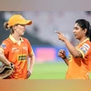 Gujarat Giants coach Rachel Haynes and mentor Mithali Raj
