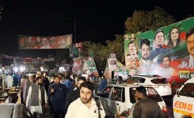 Imran Khan, protests, Pakistan Photo: Bloomberg