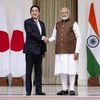 Prime Minister Narendra Modi with Japanese Prime Minister Fumio Kishida