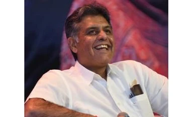 Manish Tewari moves adjournment notice against Rahul's disqualification Congress MP Manish Tewari