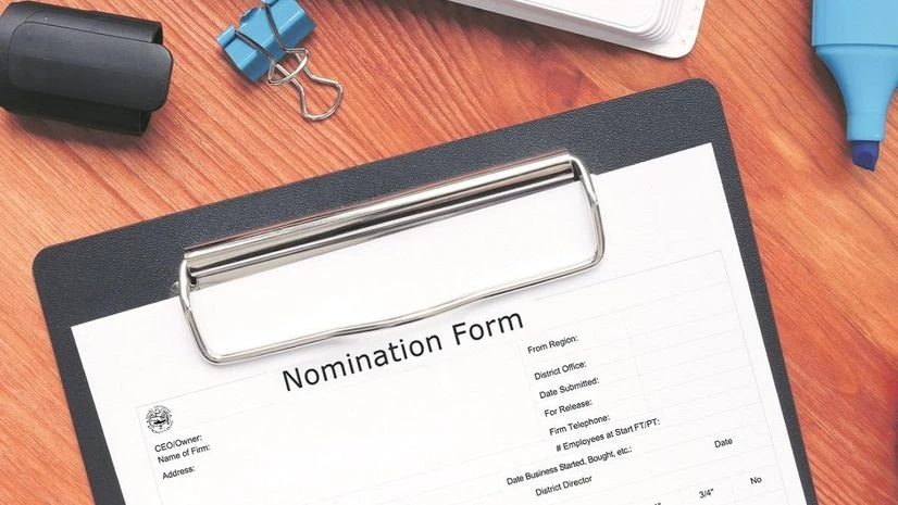 Nomination, Nomination form Nomination, Nomination form