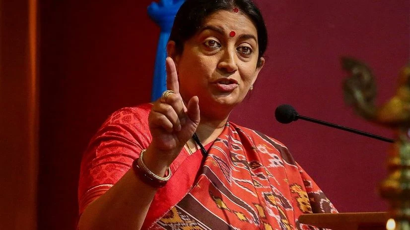 Union Minister for Women and Child Development Smriti Irani Union Minister for Women and Child Development Smriti Irani