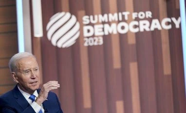 World 'turning the tide' after backslide on democracy, says Joe Biden President Joe Biden