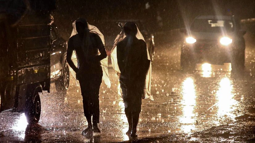 Delhi rain, rainfall Photo: PTI