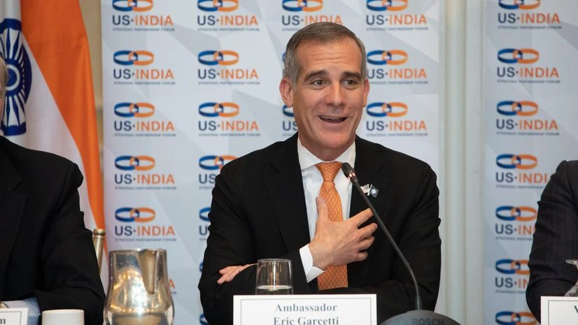 US Ambassador to India Eric Garcetti US Ambassador to India Eric Garcetti