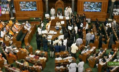 LS Budget session ends, House adjourned sine die following Oppn protest Lok Sabha